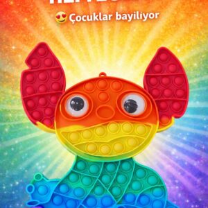 KAR1041V11 KÖPEK ŞEKİLLİ POP IT (30CM)