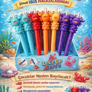 MD-265 YENGEÇ MODELLİ 0,7 VERSATİL MASAJ KALEMİ (PK.36)