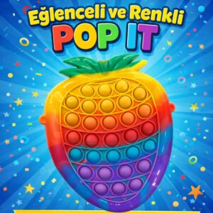 KAR1041T11 ANANAS ŞEKİLLİ POP IT &Ccedil;ANTA