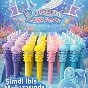 MD-267 BALİNA MODELLİ 0,7 VERSATİL MASAJ KALEMİ (PK.36)